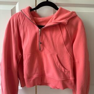 Lululemon Scuba OS Half Zip Hoodie